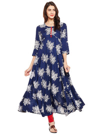 Tissu Women's  Viscose Regular Kurta
