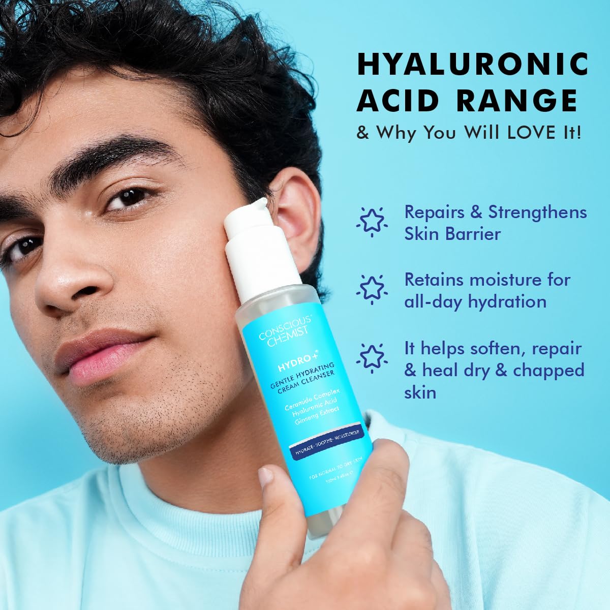 Conscious Chemist® Energizing Double Cleansing Kit | 230ml | Oil Cleanser for Face, Face Wash for Dry Skin for Women & Men, Cleanser with Natural Oils, Treats Dull & Dehydrated Skin (Pack of 2)