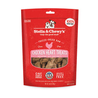 Stella & Chewy's  Freeze-Dried Raw Single Ingredient Chicken Hearts Dog Treats, 11.5 oz. Bag 11.5 Ounce (Pack of 1)