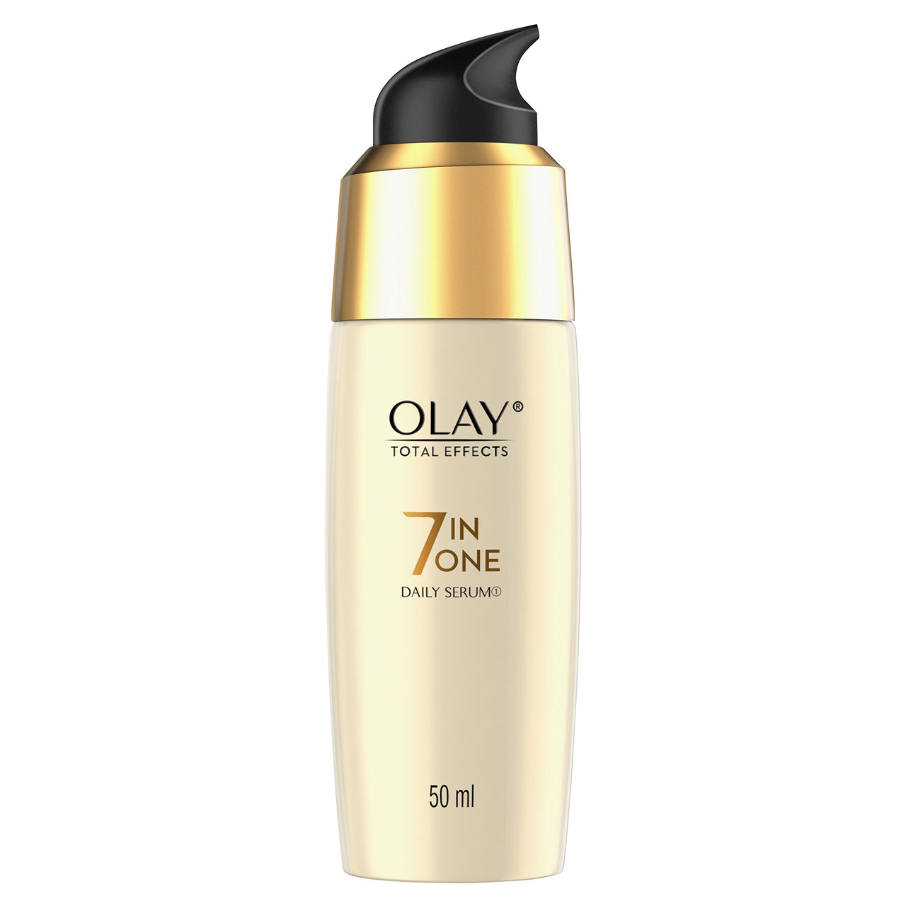 Olay Serum Total Effects 7 in 1, Anti-Ageing Smoothing Serum, 50 ml & Olay Day Cream Total Effects 7 in 1, Anti-Ageing SPF 15, 20g