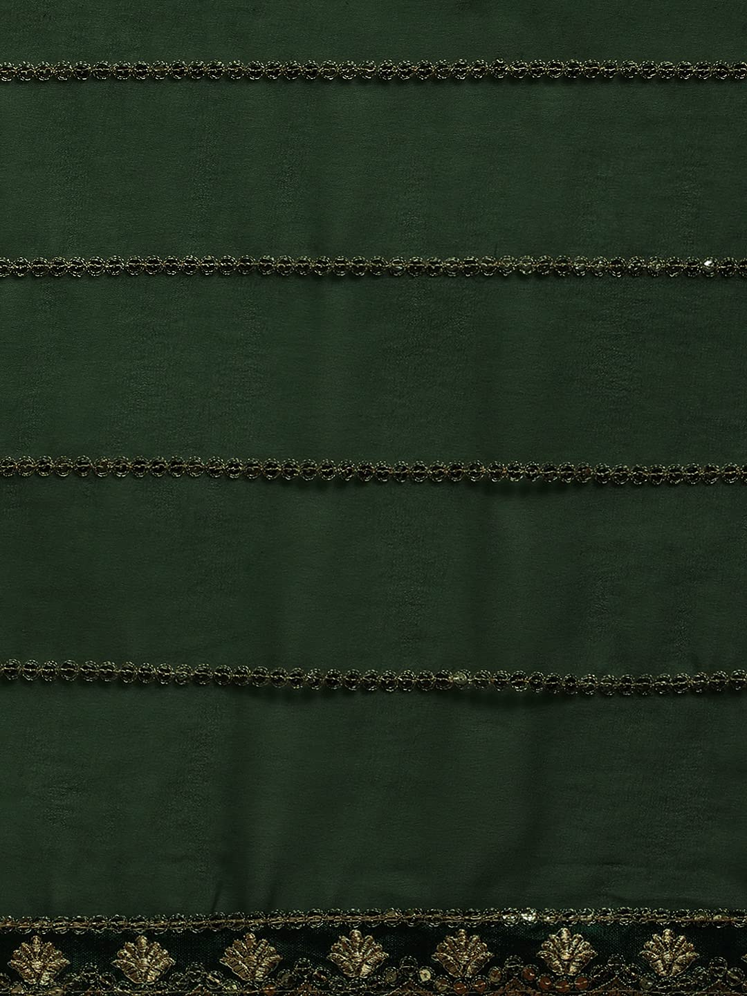 Sunderani Women's  Designer Black Georgette Embroidered Fashion Designing Saree for Women (Sund KK BLACK)