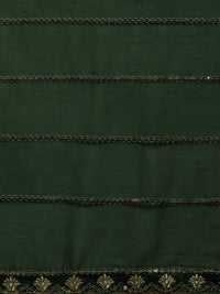 Sunderani Women's  Designer Black Georgette Embroidered Fashion Designing Saree for Women (Sund KK BLACK)