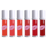 Shryoan Lippi Gift Matte Lip Gloss | Matte Finish & Waterproof and Smudge Proof & Hydrating, Light Weight, Long Lasting, High Shine & Soft Natural Liquid Lip Gloss (6ml X 6 Pcs) (D)