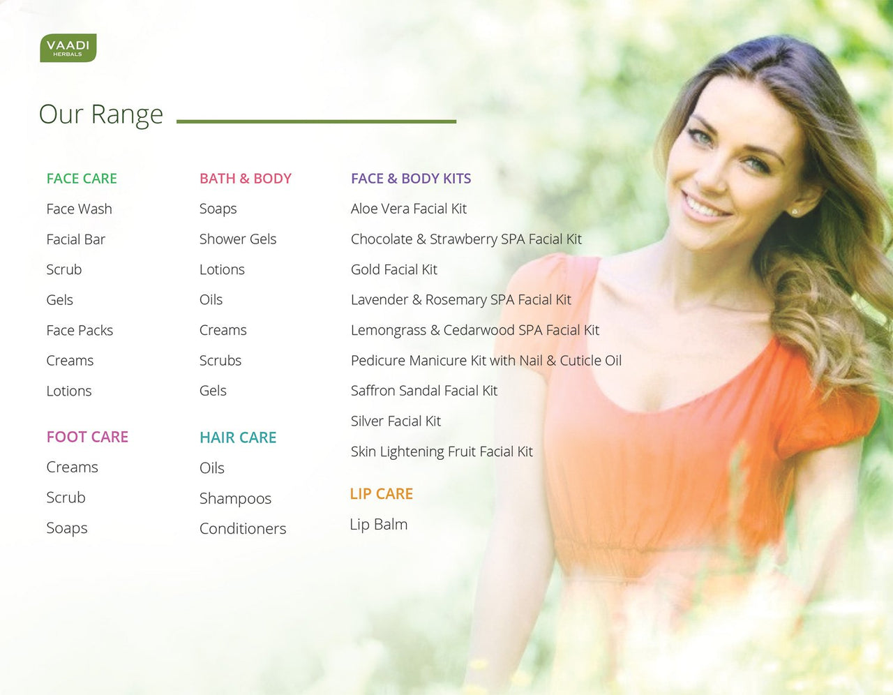 Vaadi Herbals Shower Gel, Luxurious Saffron, 300 ml