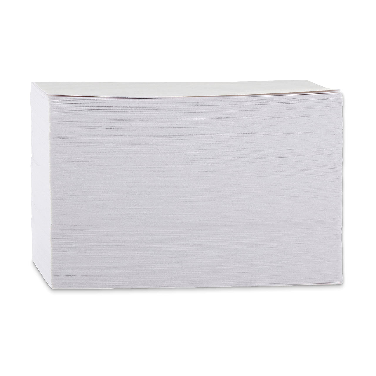 Basics Heavy Weight Ruled Lined Index Cards, 300 Count, 100 Pack of 3, White, 3 x 5 Inch Card