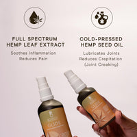BOHECO GLIDE Joint Pain Relief Oil | For Knee Pain Relief & Swelling | Hemp Pain Relief Massage oil | Enriched with Hemp Extract & Hemp Seed Oil - 50ml