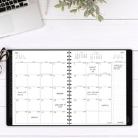 AT-A-GLANCE Planner 2024-2025 Academic, Weekly & Monthly, Half-Hourly Appointment Book, 8-1/4