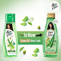Hair & Care Damage Repair Non-Sticky Hair Oil with Aloe Vera, Olive Oil & Green Tea, 500 ml