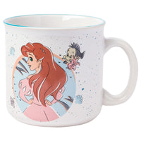 Silver Buffalo Disney Princess Ariel Back View Ceramic Camper Mug, 20 Ounces