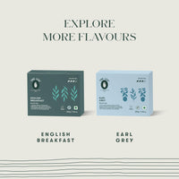 Luxmi Estates - Fine Leaf English Breakfast Black Tea | High Caffeine - Strong, Robust, Double Chamber Stapleless Blend of Assam & Darjeeling Tea |100 Tea Bags * 2g | 200 gm