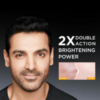 Garnier Men, Face Wash, Brightening & Anti-Pollution, TurboBright Double Action, 100 g (Pack of 2)