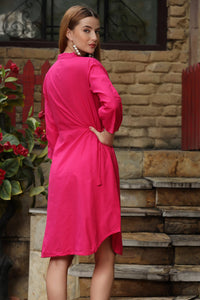 DHRUVI TRENDZ Kurti for Women || Soft Cotton Plain Long Straight Kurtis for Girls || Stitched Collar Kurta || Ideal for Office || Casual || Collage || Festival Wear Kurtis for Ladies