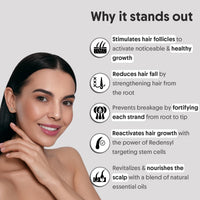 Aravi Organic Hair Growth Serum With 3% Redensyl, 2% Anagain, 2% Procapil - For Hair Growth And Hair Fall Control - For Men & Women - 30 ml