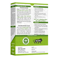 Attar Ayurveda Indigo Powder For Black Hair, 400g