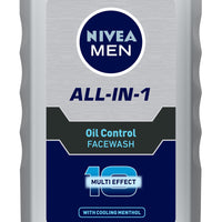Nivea Men Face Wash, Oil Control For 12Hr Oil Control With 10X Vitamin C Effect, 150 ml (Pack of 2)