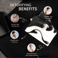 Ayouthveda Charcoal Detox Soap | A Powerful Blend of CharcoalJaggery & Five Nourishing Oils | Handmade Castile Soap Without Any Harsh Chemical | For Clear & Dirt Free Skin (Pack Of 5-110g each)