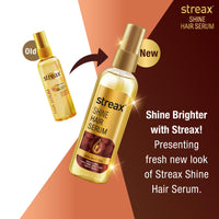 Streax Hair Serum 50 ml with Walnut Oil, For Hair Smoothening & Shine | Hair Serum for dry, frizzy hair for men and women