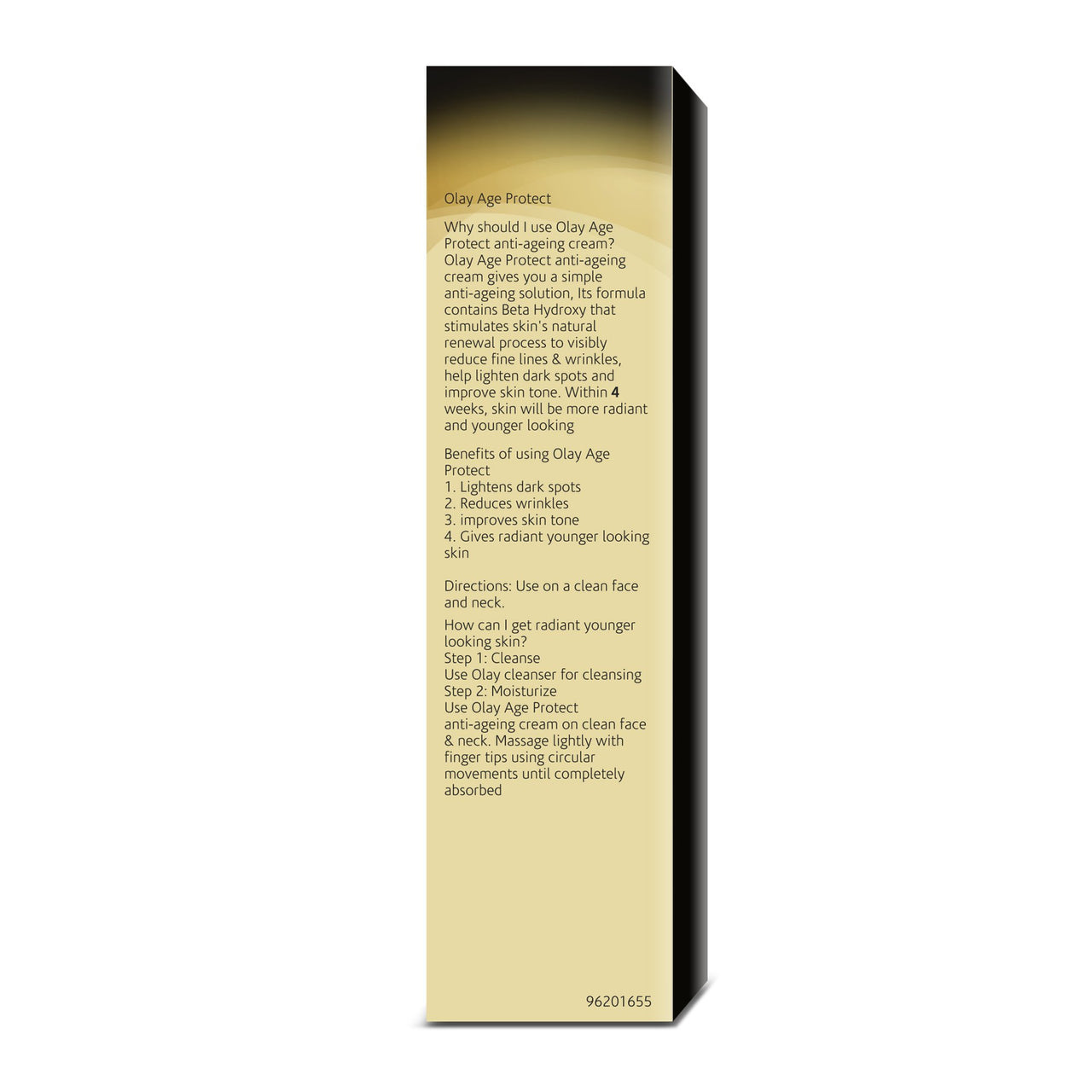 Olay Age Protect Anti-Ageing Cream | Lightens Dark Spots and Reduces Wrinkles | Normal, Oily, Dry, Combination Skin | 18g