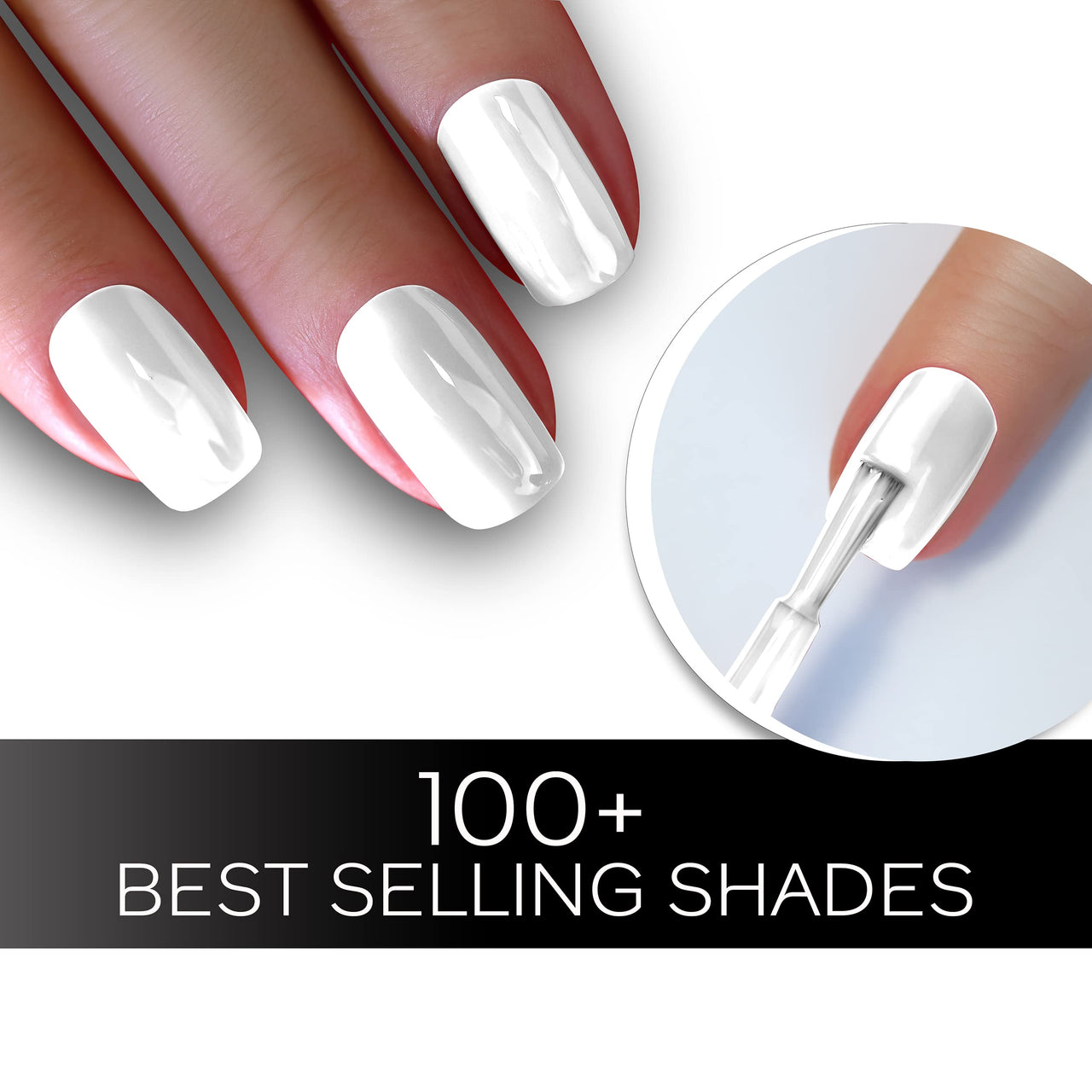 FACESCANADA Liquid Sindoor - Red, 2.5 Ml & White14 Quick Drying Glossy Finish Long Lasting No Chip Formula High Shine Nail Polish For Women Smooth Application 8 Ml