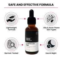 ThriveCo 2% Salicylic Acid Serum For Acne & Clogged Pores | Clears Dead Skin & Reduces Excess Sebum | For Men & Women | For Acne-Prone & Oily Skin | Non-Sticky, Vegan, Fragrance & Cruelty-Free | 30ml
