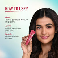 Swiss Beauty Kiss Kandy Lip Balm with Olive Oil | Moisturising | Non-Sticky | Soft & Smooth Lips | Shade - Cherry, 10ml
