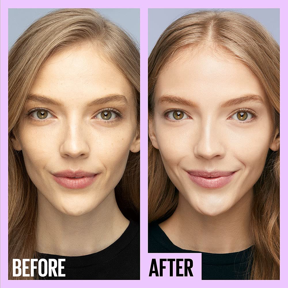 Maybelline New York Primer, Reduces Appearance of Pores, Long-lasting, Fit Me Dewy + Smooth Finish, Duo Pack, 30g