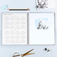 Blue Sky 2024 Weekly and Monthly Planner, January - December, 8.5