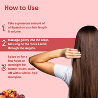 Aravi Organic Batana Hair Oil For Hair Growth With Pumpkin Oil - Derived From American Oil Palm Nut - 200 ml