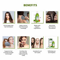 INDUS VALLEY Bio Organic Natural Growout Shampoo Toxic Chemical-free with Growout Hair Oil for Hair Growth- (200ml +100ml= 300ml)