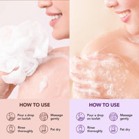 Botanic Hearth British Rose and Bulgarian Lavender Body Wash Shower Gel – Pack of 2 (245 ml Each) – Sulfate & Paraben Free – for Men & Women