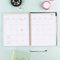 Blue Sky Day Designer 2024 Weekly and Monthly Planner, 8.5