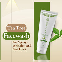 SOPHISTIQUE Tea Tree Face Wash, Pro Acne Defence with 2% Salicylic Acid, Fights Acne, Controls Oil and Unclogs Pores, 100 Percent Natural, Paraben and Sulphate Free, 100ml