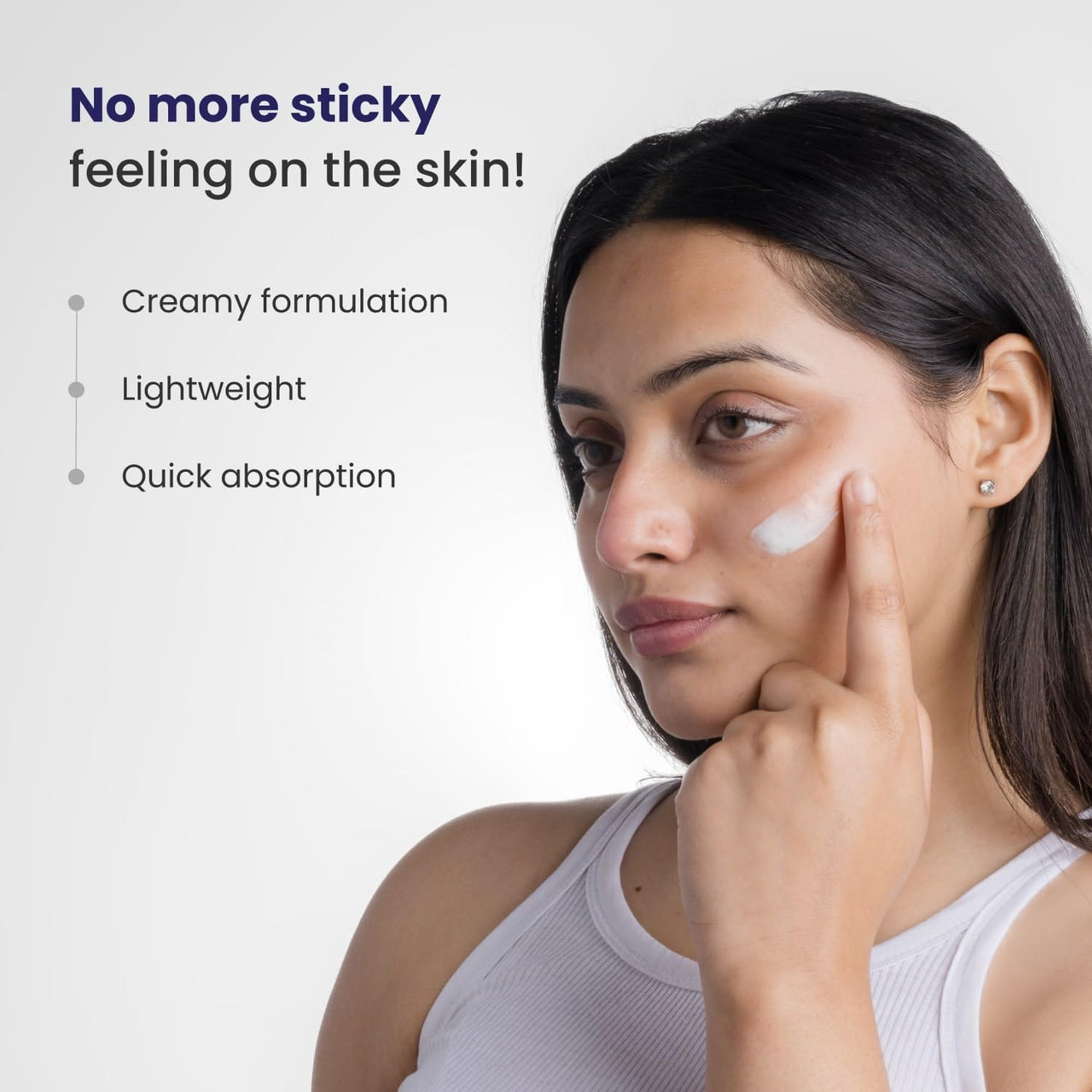 RE' EQUIL Oxybenzone and OMC Free Sunscreen For Oily, Sensitive & Acne Prone Skin | Prevents Acne Breakouts | No White Cast | SPF 50 PA+++ | 50g