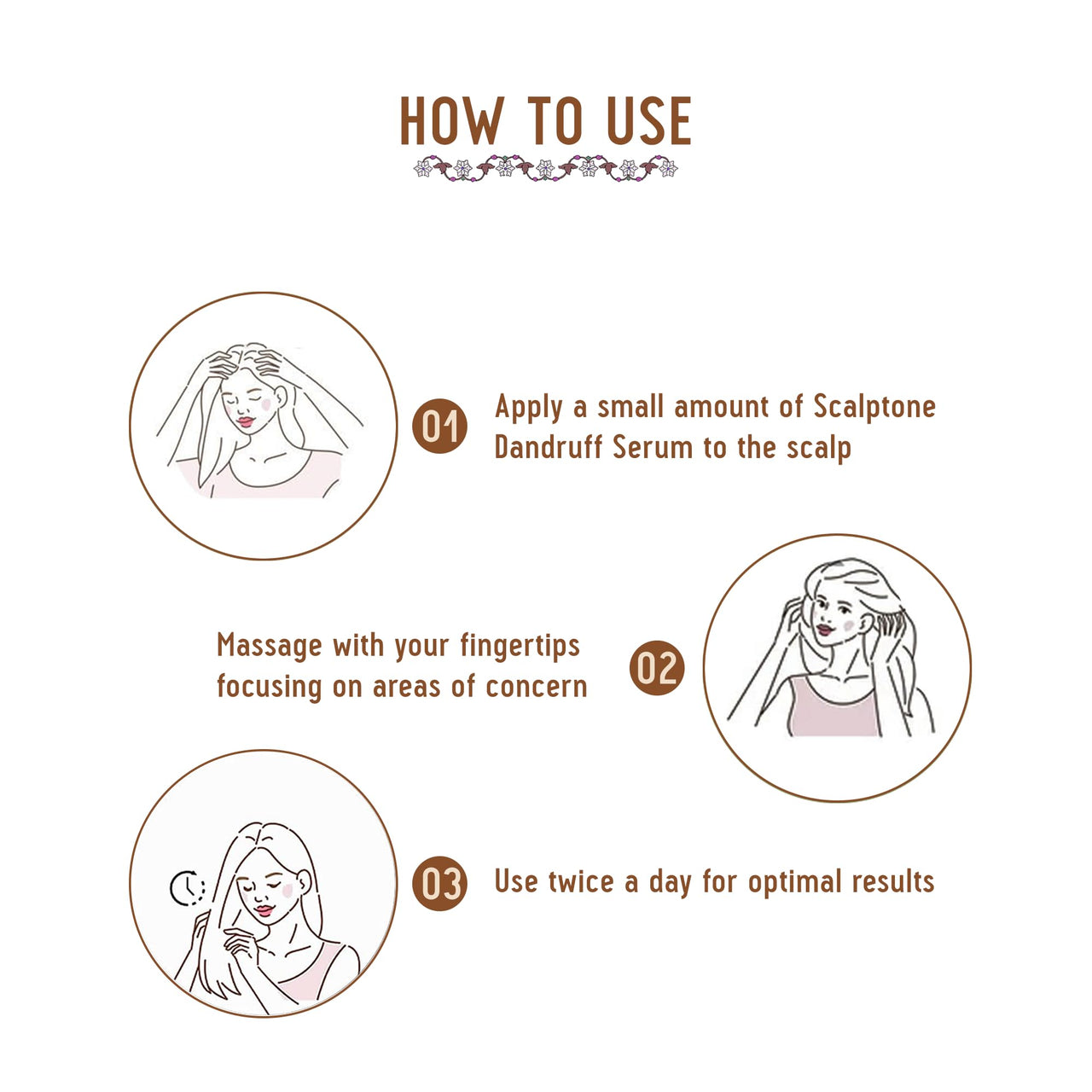 Avimee Herbal Scalptone Dandruff Serum | Enriched with Nilscurf & Hyaluronic Acid | Helps with Dandruff and Nourishes Scalp | For Men & Women | 25 ml