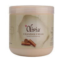 Olivia Herbal Chandan Facial Massage Cream 800g Exhilarating, Soothing Effect Of Sandalwood, 800 g