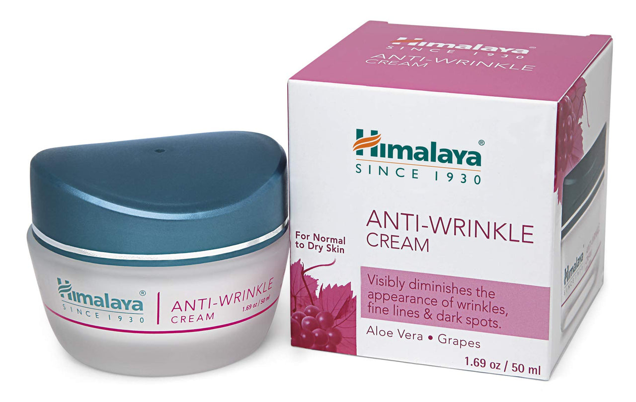 Himalaya Nourishing Body Lotion, 400ml and Himalaya Herbals Anti-Wrinkle Cream, 50g