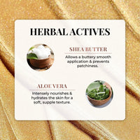 Just Herbs Glaze Pink Nectar Ultra Radiance | Ultra Shimmery Shine | Long Stay | Mess Free | Dewy Finish with Shea Butter and Aloe Vera Liquid Highlighter | All Skin Types | For Women 6g