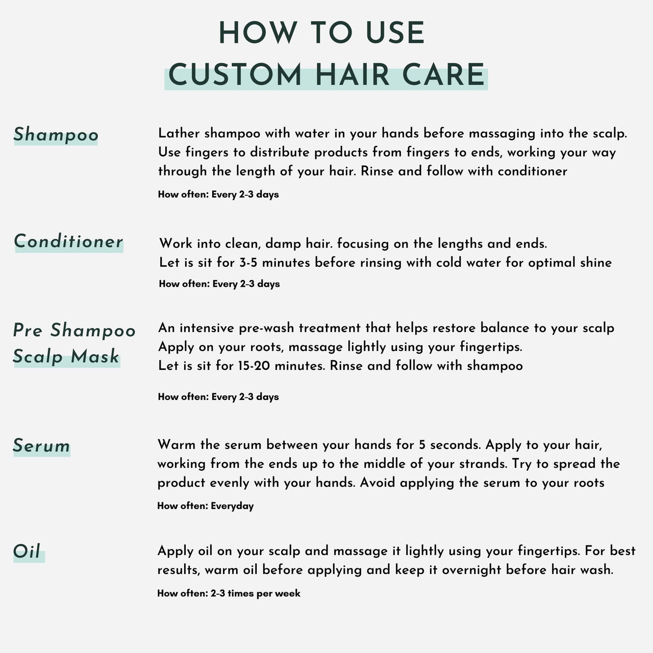 Ravel Customized Hair Fall Control & Strengthen Starter Regimen for Normal Scalp & Straight Hair, Customized for Dry/Normal/Oily Hair, 5 Product kit - Shampoo + Conditioner + Mask + Serum + Oil