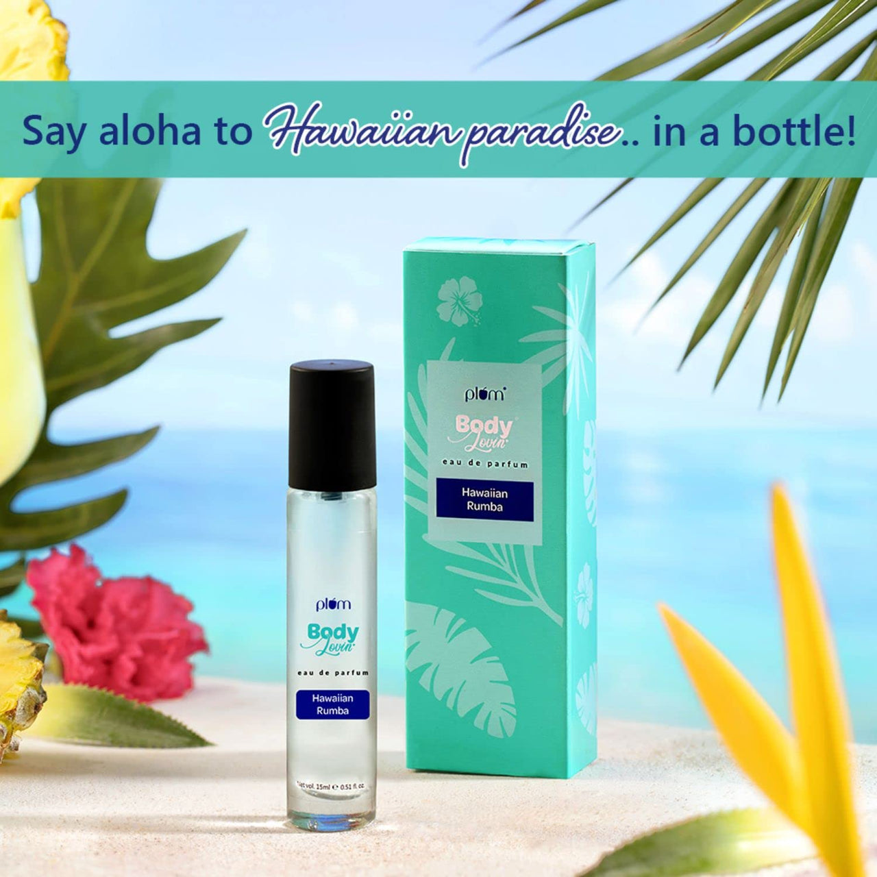 Plum Bodylovin' Hawaiian Rumba Eau De Parfum Spray, 15Ml & Orchid-You-Not Eau De Parfum Spray, 15Ml For Women