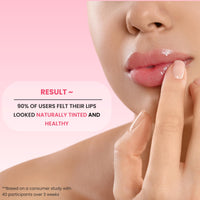 Mirabelle Korea Berry Tinted Lip Balm 10g | Subtle Tinted Korean Lip Balm for Dry & Chapped Lips | Brightens Pigmented Lips | Jojoba Oil, Cherry Extract | Men & Women
