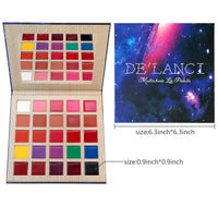 DE'LANCI 25 Color Lipstick Palette - Multishade Cream Lip Gloss Makeup Palette Professional Cosmetic Lip Contouring Kit