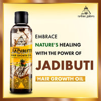 UrbanGabru Ayurvedic Jadibuti Hair Growth Oil - 200ml | For Hair Regrowth and Hair Fall Control with Natural Herbs | For Heathy and Strong Hair