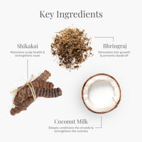 Forest Essentials Hair Conditioner Bhringraj & Shikakai | Ayurvedic Natural Hair Conditioner | Deeply Nourishes Dry Hair | Sulphate & Paraben Free