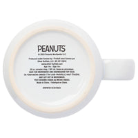 Silver Buffalo Peanuts Snoopy Cookies And Cocoa Ceramic Camper Mug, 20 ounces