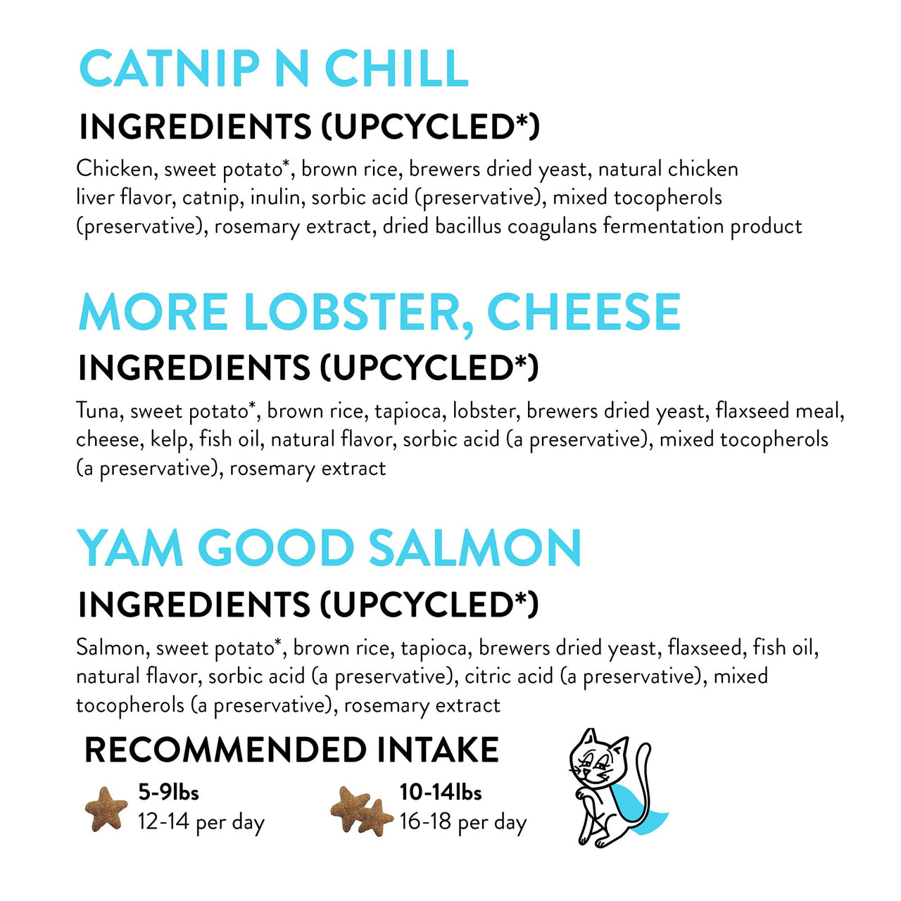 Shameless Pets Crunchy Cat Treats - Kitty Treats for Cats with Digestive Support, Natural Ingredients Kitten Treats with Real Ingredients, Healthy Flavored Feline Snacks - Variety Pack, 3-Pk Variety Pack - 3 Count 2.5 Ounce (Pack of 3)