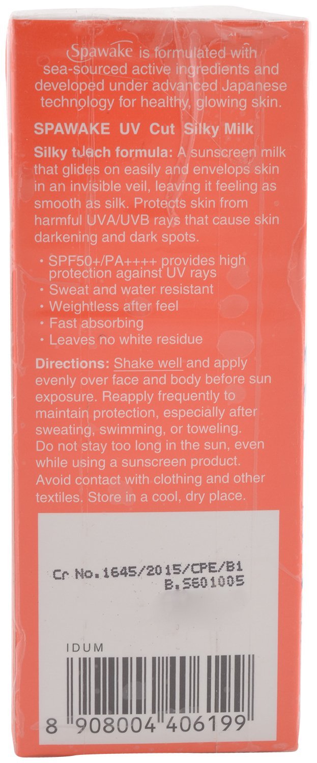 Spawake Silky Milk - UV Cut, 40ml Pack