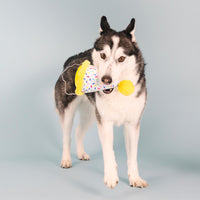 Fringe Studio Plush Dog Toy, Time to Celebrate, Pet Shop Collection (314225)