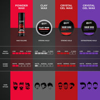 Beardo Max Volume Powder Wax 10 gm | Matte Finish | Strong Hold | Restylable | Hair Styling Wax | Hair Wax Powder For Men