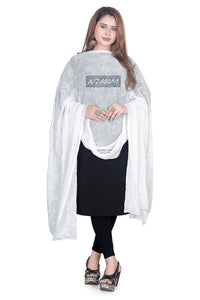 NZKAM Women's  Embroidery Chiffon Aari Work Dupatta | Ethinic Dupattas for Girls