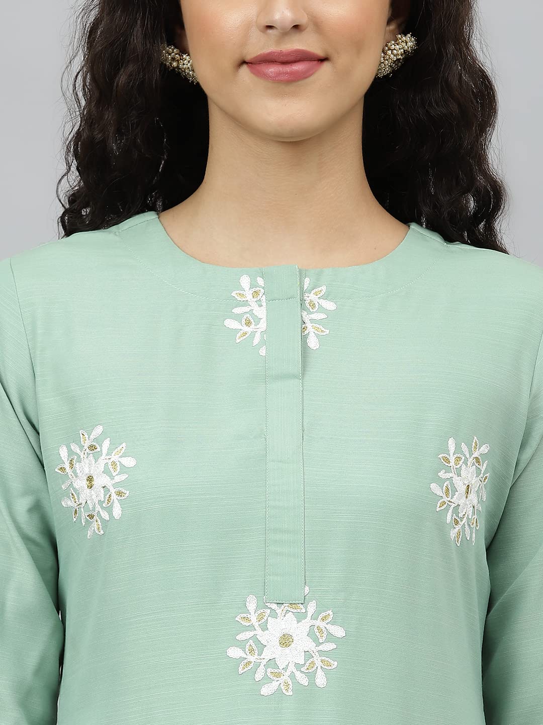 GoSriKi Women Kurta with Pant & Dupatta